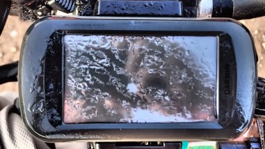 What a Garmin Montana 650T looks like underwater